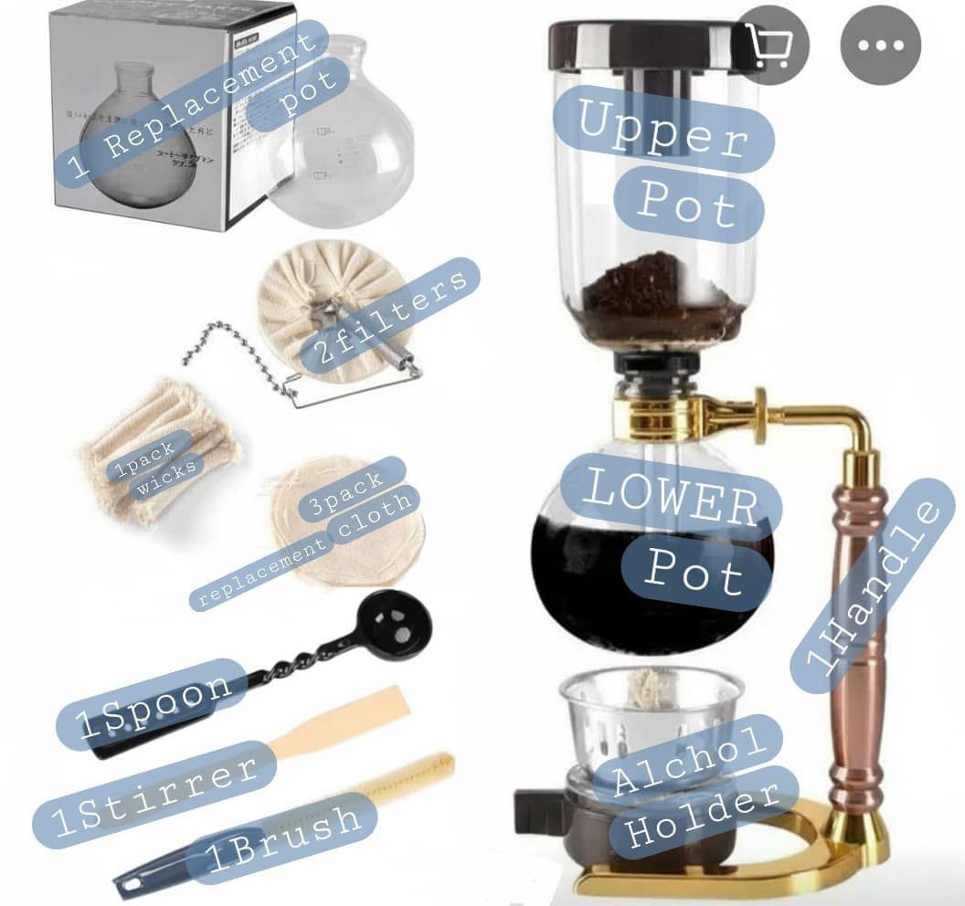 MOM Siphon Coffee Maker - Main View